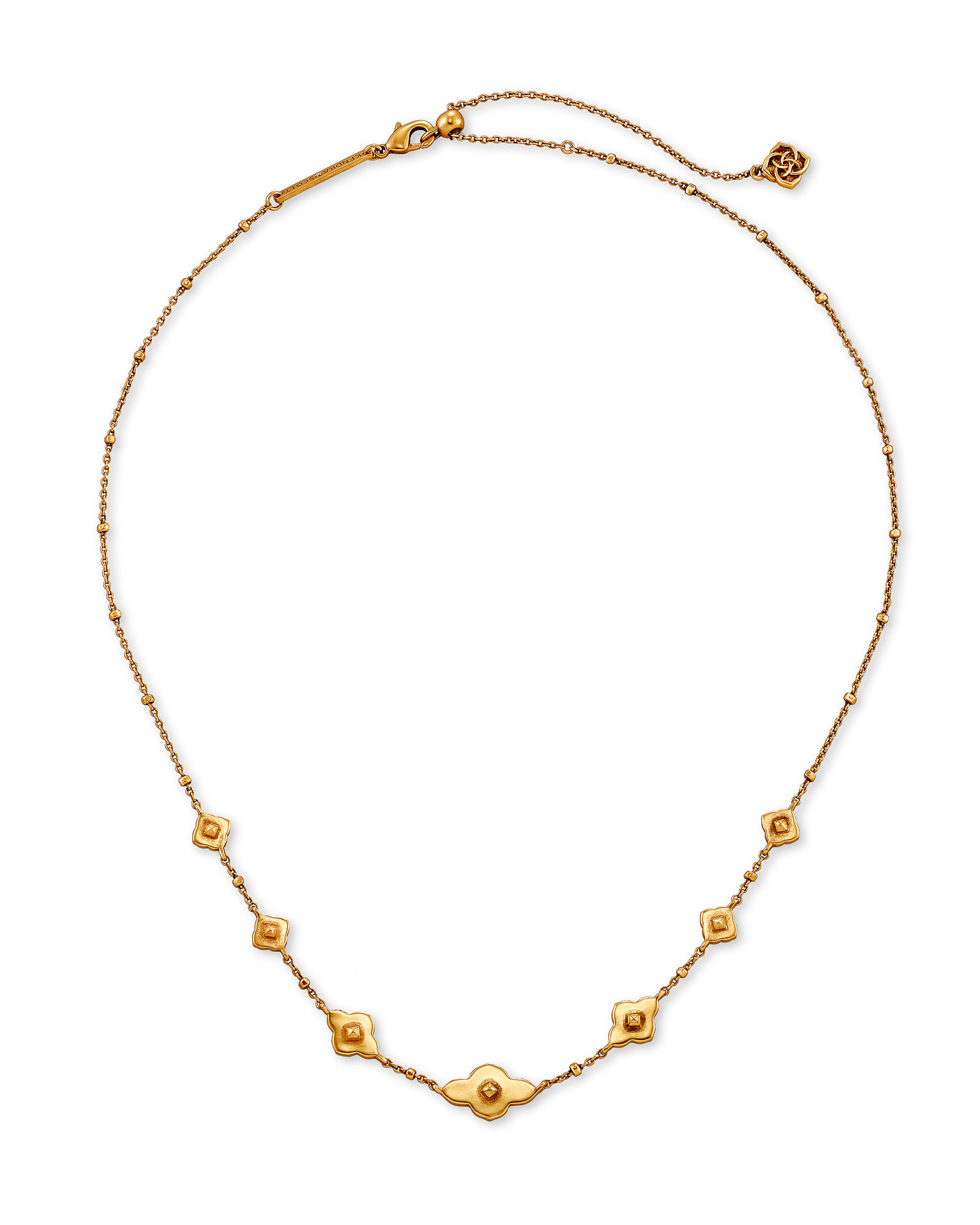 Abbie Strand Necklace in Vintage Gold